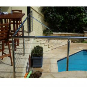 Modern Design 304 Stainless Steel Wire Cable Railing for Villa